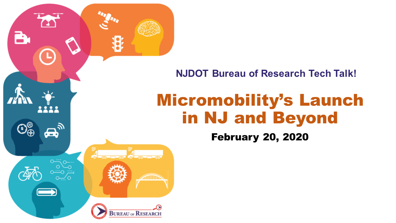 Micromobility Tech Talk was held on February 20, 2020.