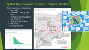 Princeton used various methods to track and display feedback from public involvement activities (click for presentation)