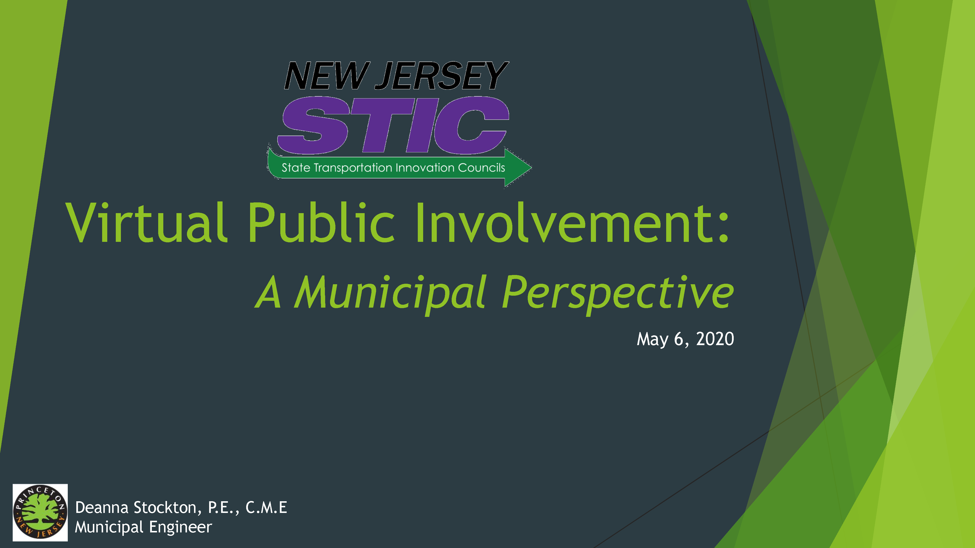 Virtual Public Involvement: A Municipal Perspective