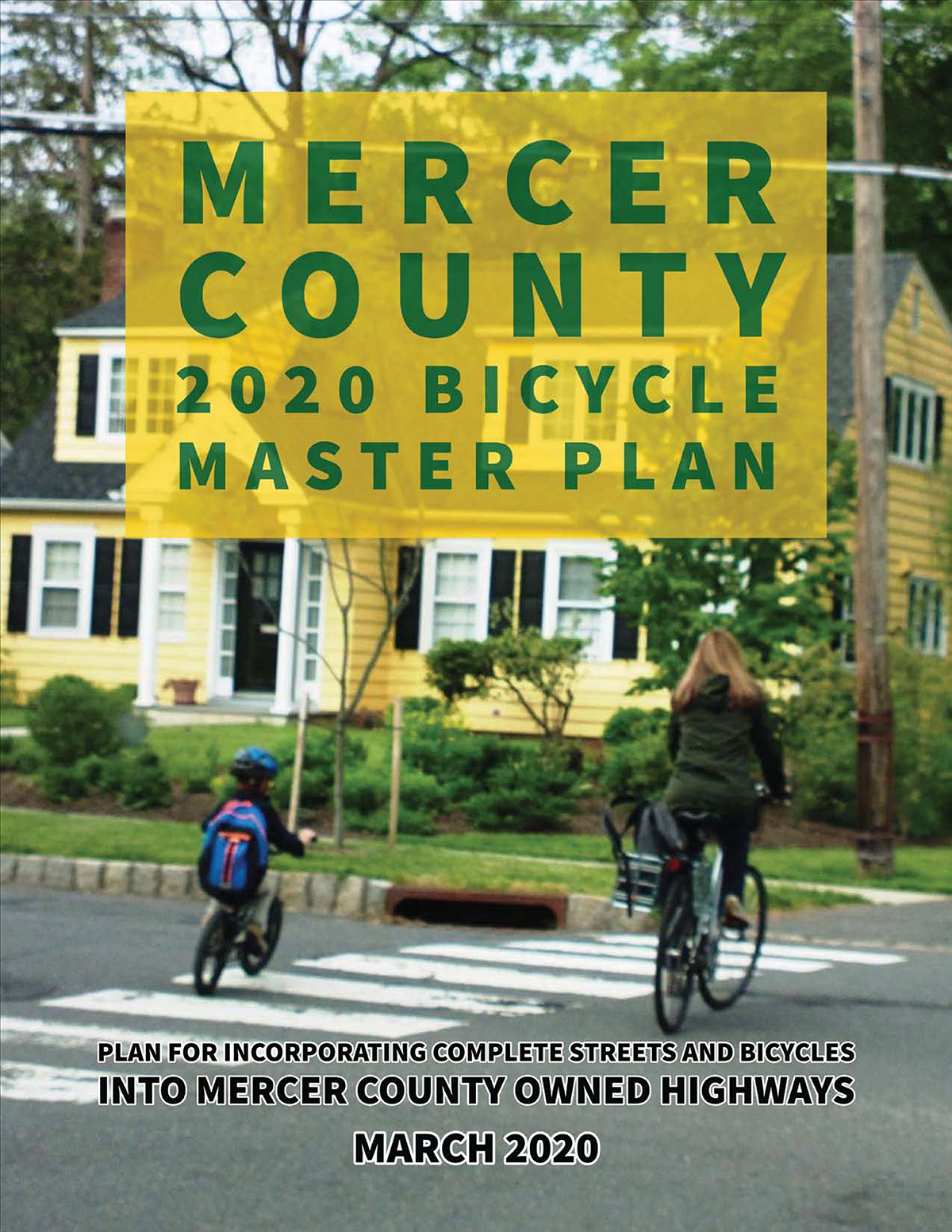 The Mercer County Bicycle Master Plan promotes bike-friendly resurfacing in alignment with the County’s Complete Streets policy.
