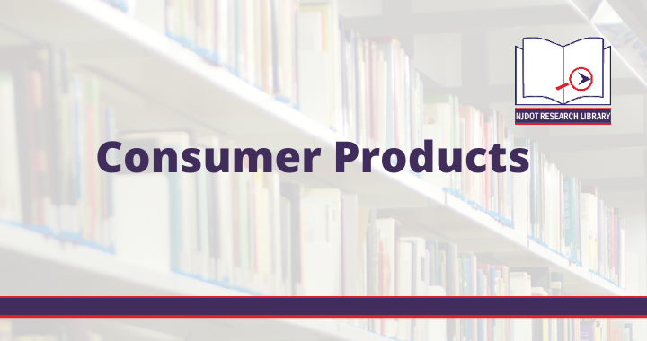 Image reads: Consumer Products