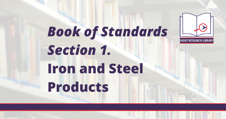 Image Reads: Book of Standards Section 1, Iron and Steel Products