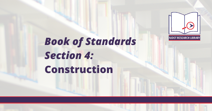 Image Reads: Book of Standards Section 4: Construction