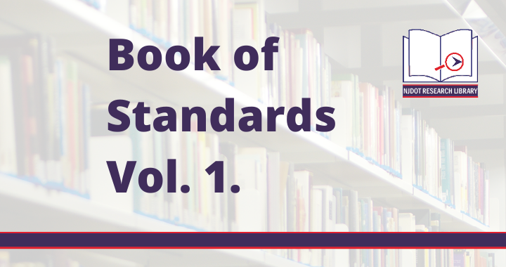 Image reads: Book of Standards, Volume 1.