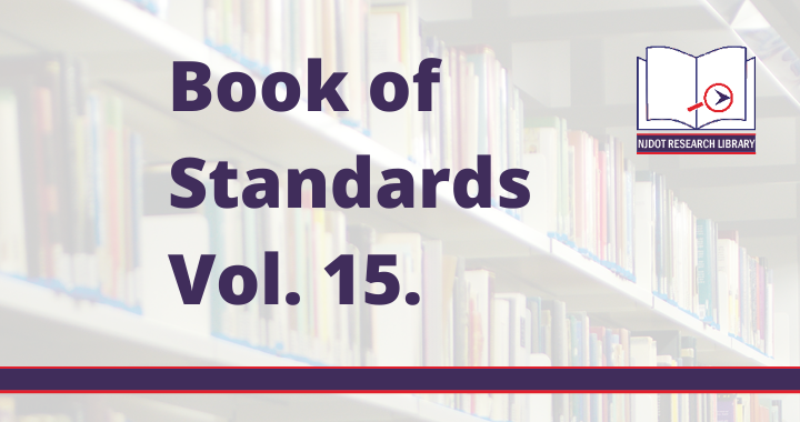 Image Reads: Book of Standards, Volume 15.