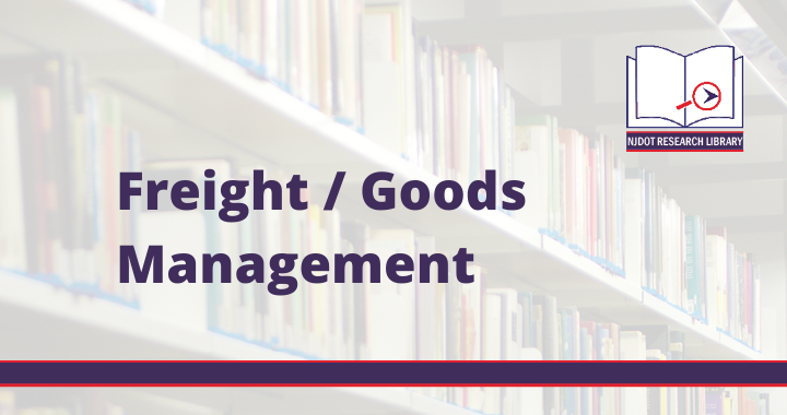 Image Reads: Freight and Goods Management.