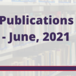 Image reads TRB Publications May through June, 2021