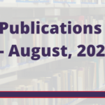 Image reads: TRB Publications July - August 2021