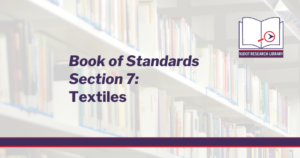 Book of Standards Section 7: Textiles