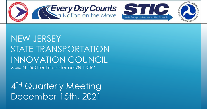 NJ STIC 4th Quarter 2021 Meeting