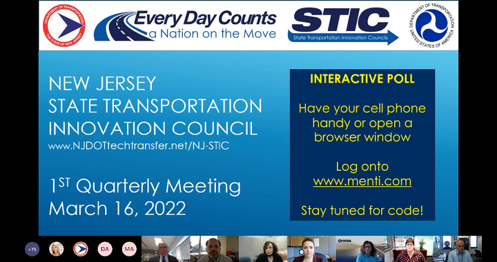 NJ STIC 1st Quarter 2022 Meeting