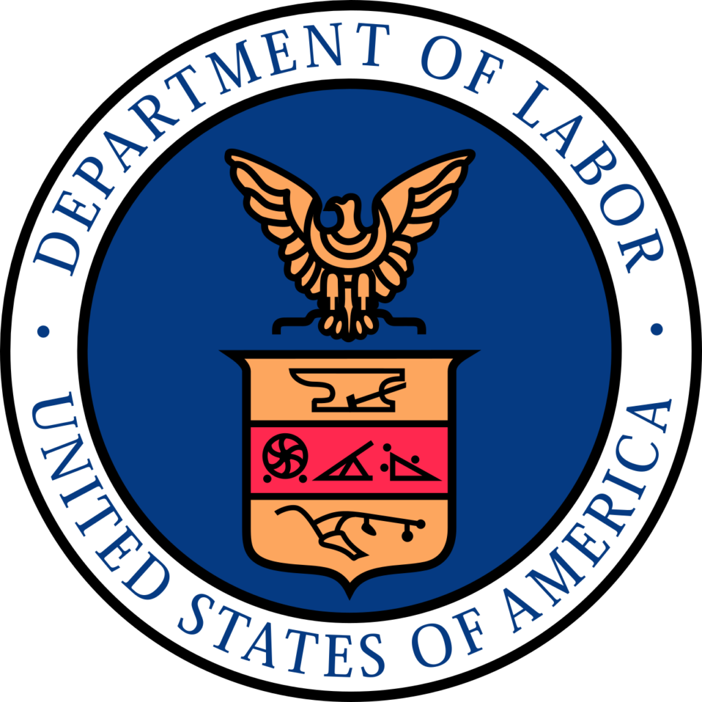 Seal of the United States Department of Labor