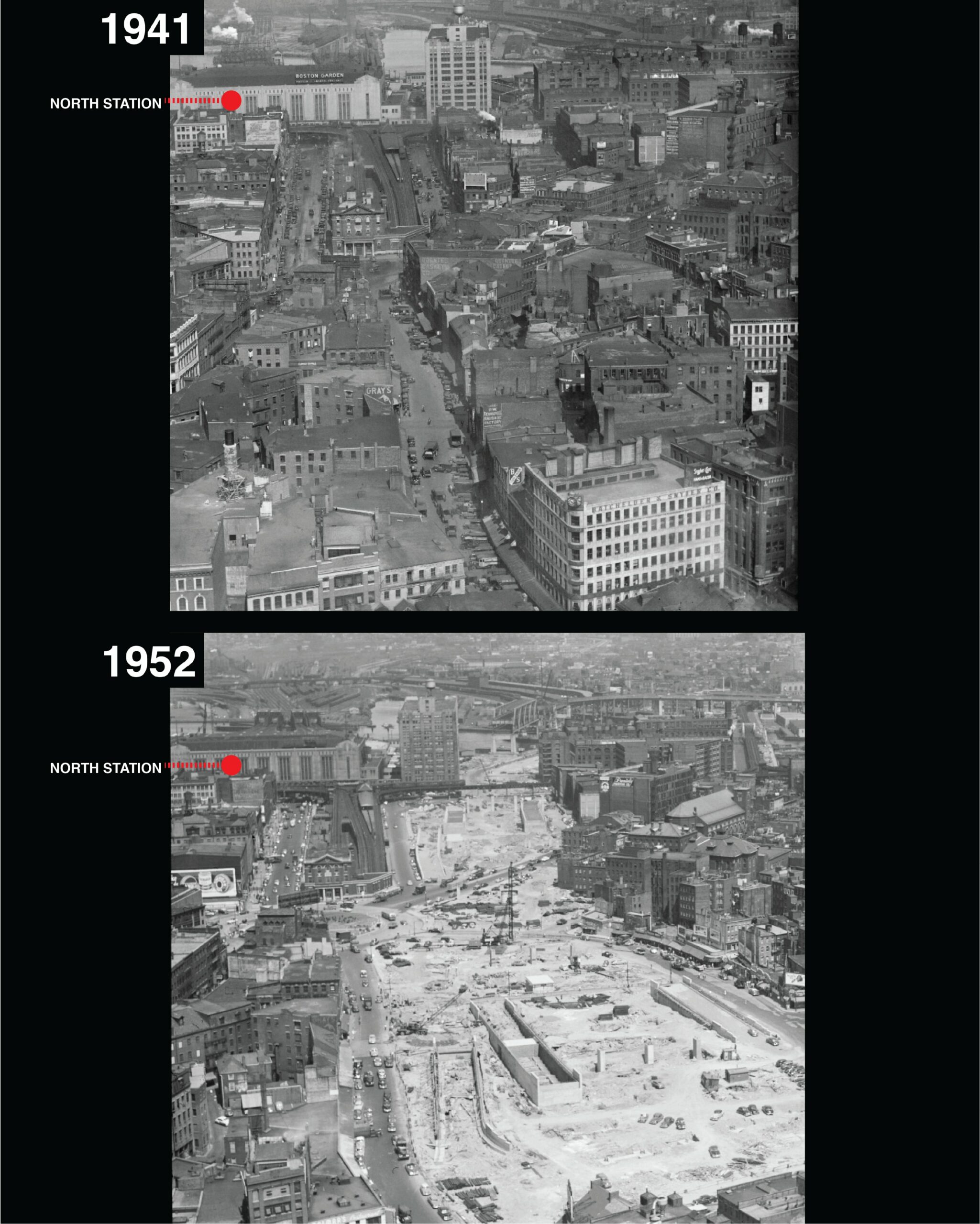 I-93 Construction in Boston, Provided with Permission by Segregation By Design