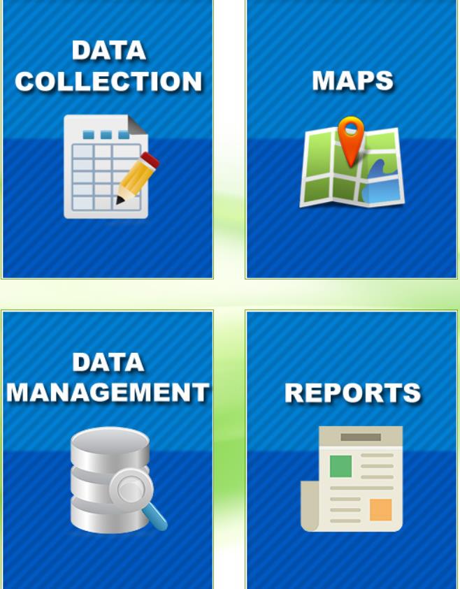 SAPFIM has four core functions in recording, managing, mapping, and generating reports on pedestrian. Source Dr. Fabian Cevallos, National Center for Transit Research.