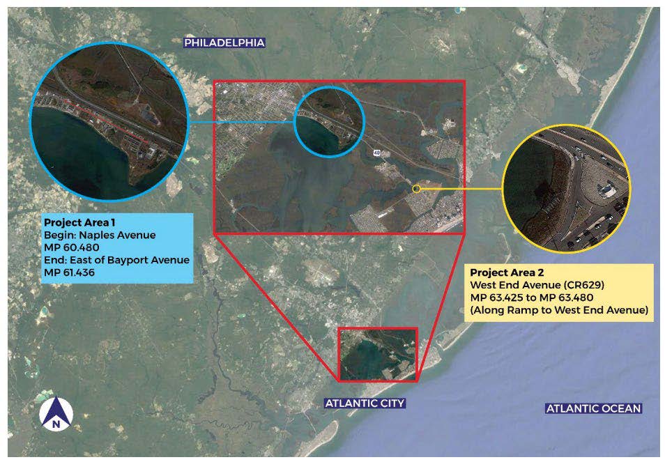 Addressing Atlantic City’s coastal vulnerability with the RAISE-funded resiliency project could have measurable benefit to insurance rates for flood-vulnerable residents in addition to managing potential hazards. Courtesy of U.S. Department of Transportation.