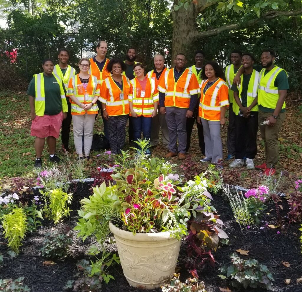 Program participants may learn skills including the basics of landscaping, horticulture, and installation of streetscape and pedestrian enhancements.