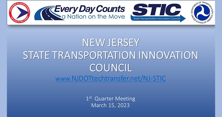 NJ STIC 1st Quarter 2023 Meeting