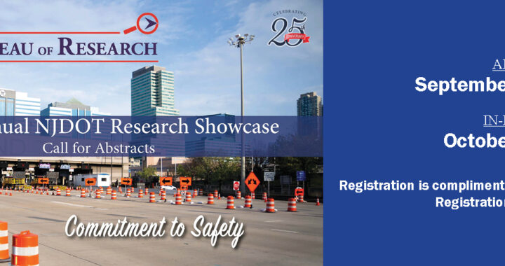 25th Annual NJDOT Research Showcase – Call for Abstracts!