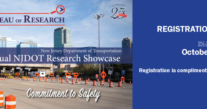 25th Annual NJDOT Research Showcase – Register Now!