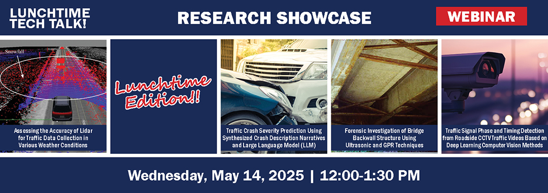 NJDOT Tech Talk! Webinar – Research Showcase: Lunchtime Edition 2025